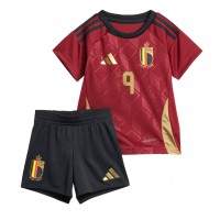Camisa de time de futebol Bélgica Leandro Trossard #9 Replicas 1º Equipamento Infantil Europeu 2024 Manga Curta (+ Calças curtas)